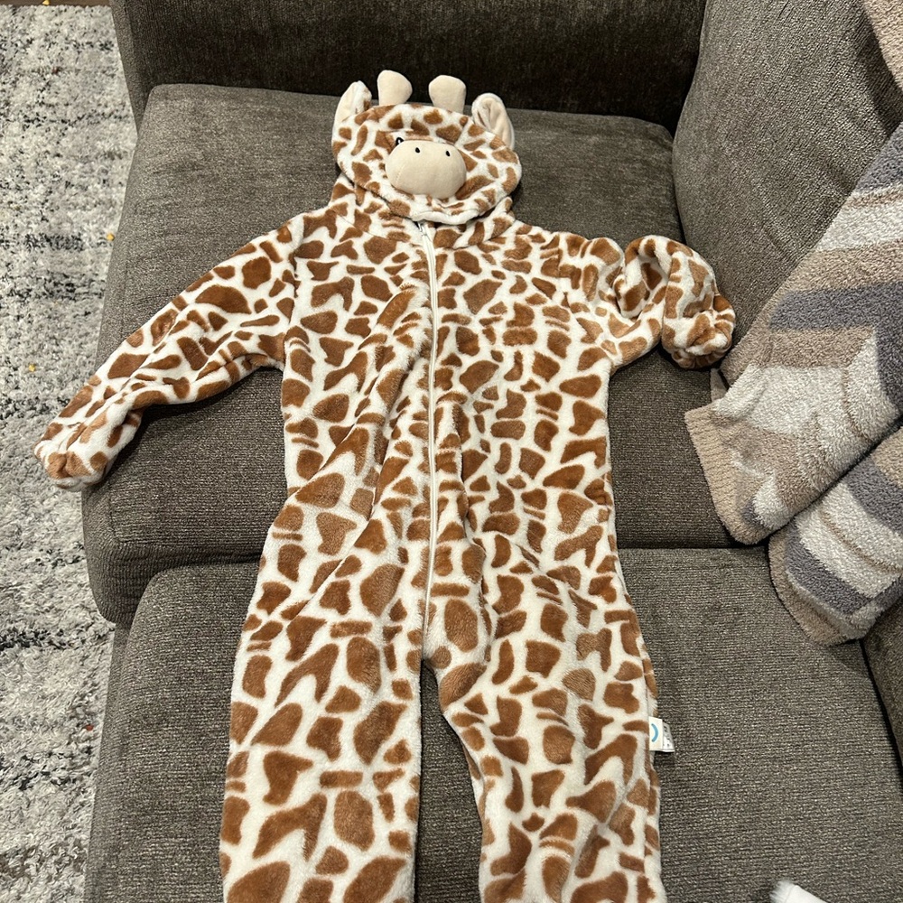 Giraffe Kids Costume - Brown and White